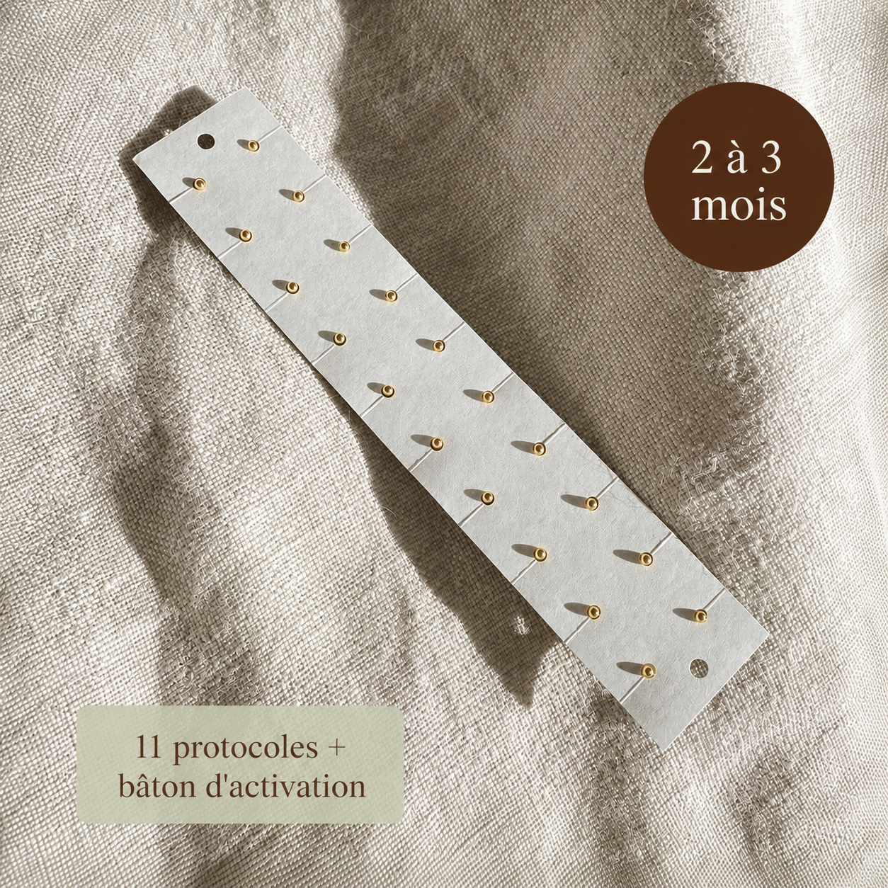 Bundle complet de graines auriculaires Ora Healing - ear seeds et bâton d'acupression