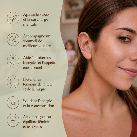 Bundle complet de graines auriculaires Ora Healing - ear seeds et bâton d'acupression