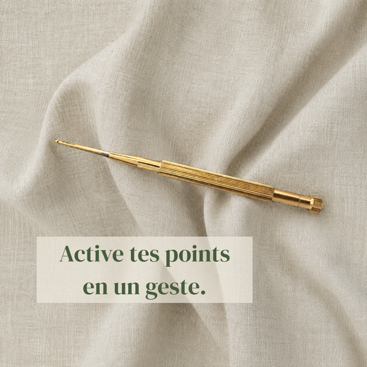 Bâton d'acupression Pro Ora Healing pour graines auriculaires