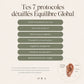 Graines auriculaires Kit Découverte : apaiser le stress, mieux dormir, se recentrer & plus - 40 graines auriculaires + Protocoles Équilibre Global